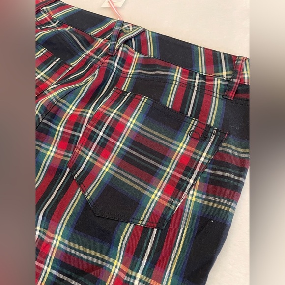 Vineyard Vines Sm Sz 6 Tartan Plaid High Rise Jolly Stretch Slim Cotton NWT - Picture 10 of 17